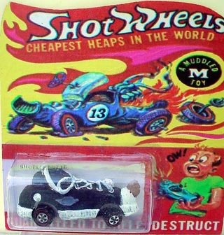 Illustration for article titled Life Imitates Art, 80s Style: Shot Wheels Cars
